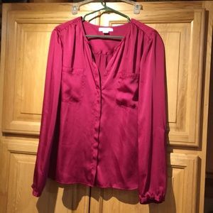 Hot pink dress shirt